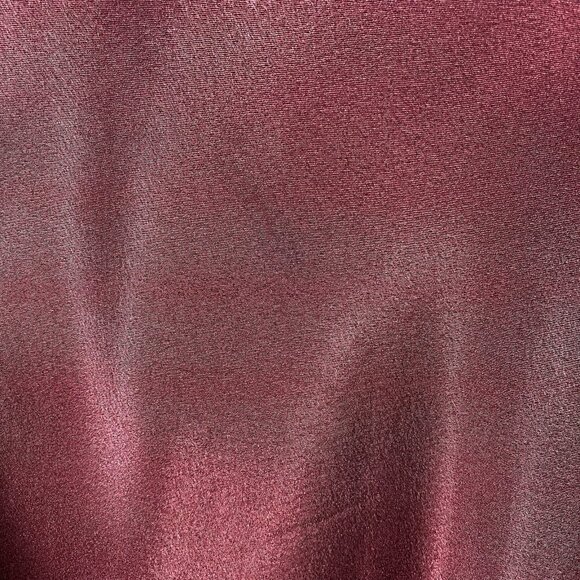 Vintage Christian Dior Satin & Lace Nightgown Size Small Maxi Slip Dress Maroon - Picture 9 of 14